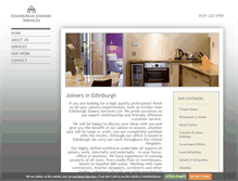 Tablet Screenshot of edinburgh-joinery.co.uk
